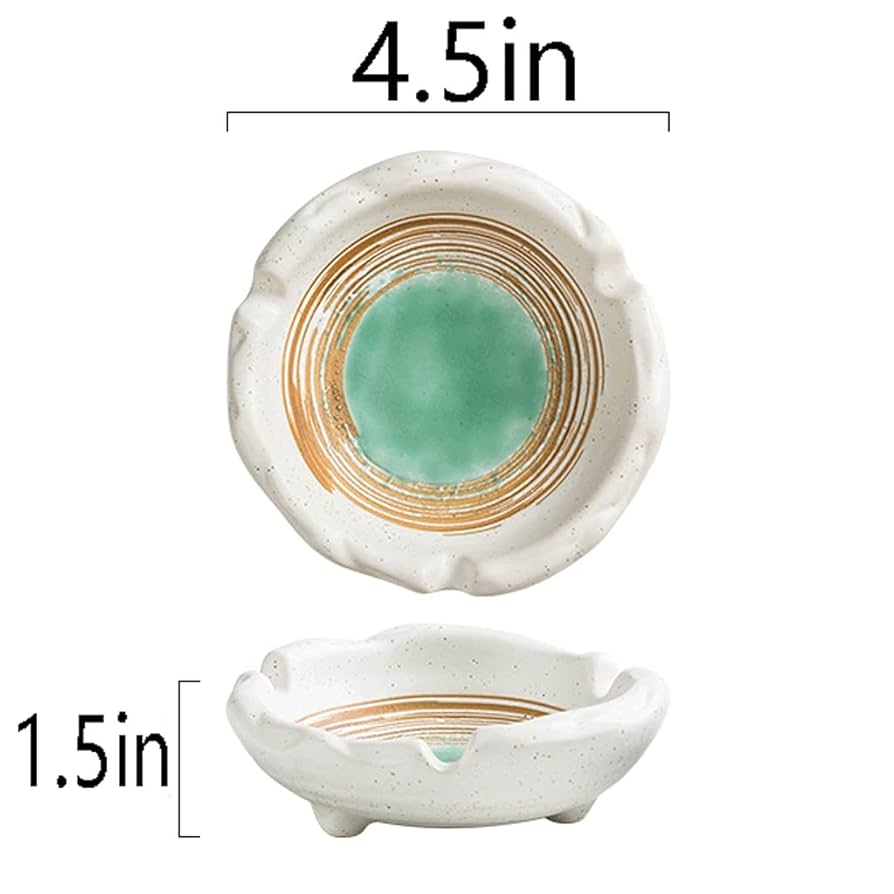 Amazon.com: Ashtray Ceramic Ashtray Japanese Retro Ash Tray